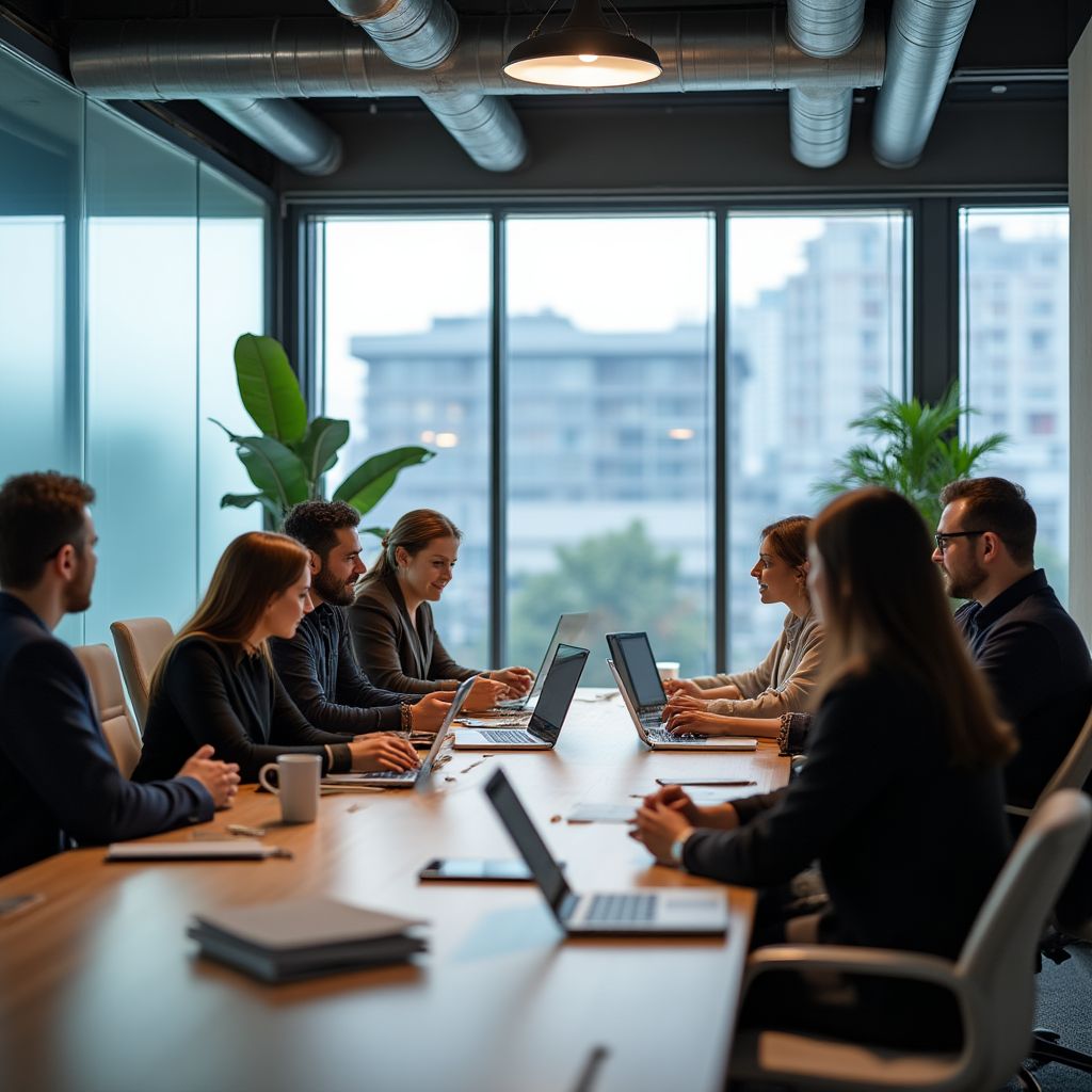 KlugConsult Büro mit Team